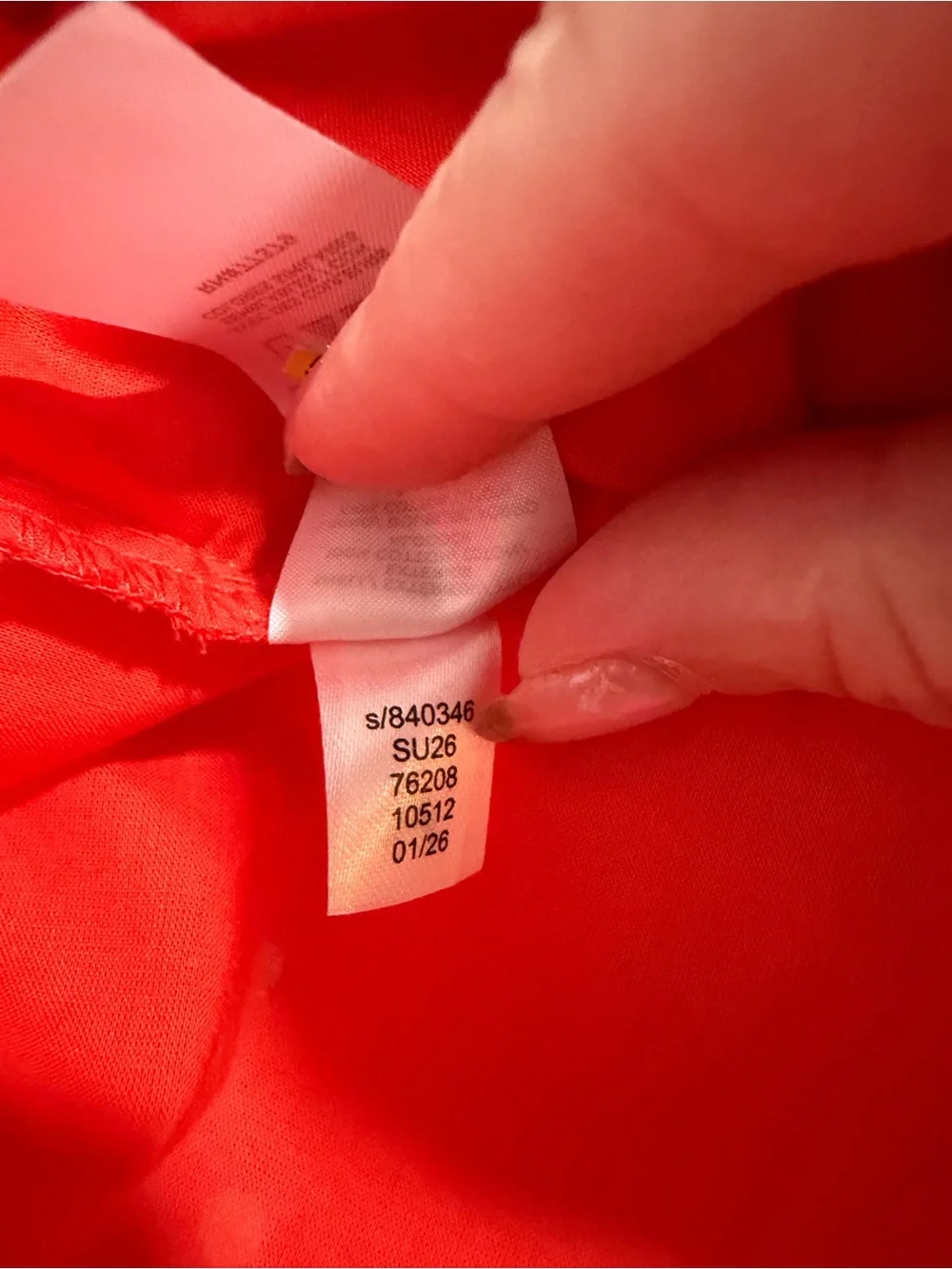 NWT Ann Taylor Red Eyelet Button-Up Blouse Size Small